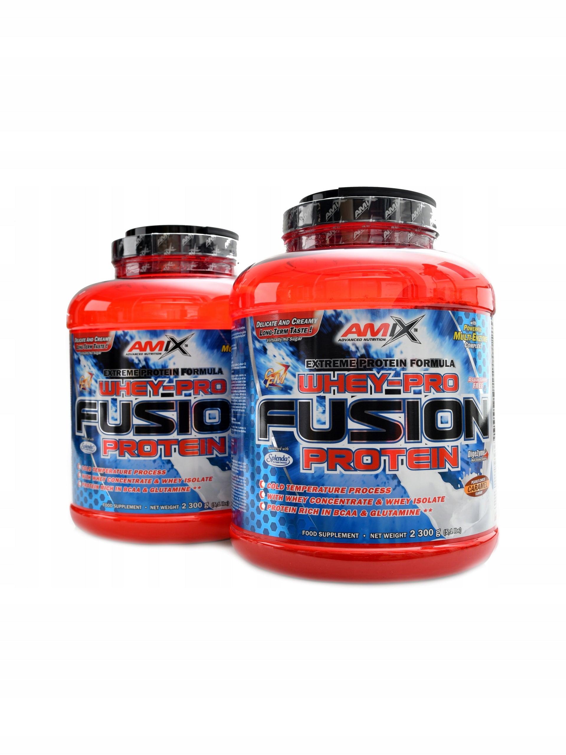 Amix Whey Pure Fusion protein 2 x 2,3kg vanilka