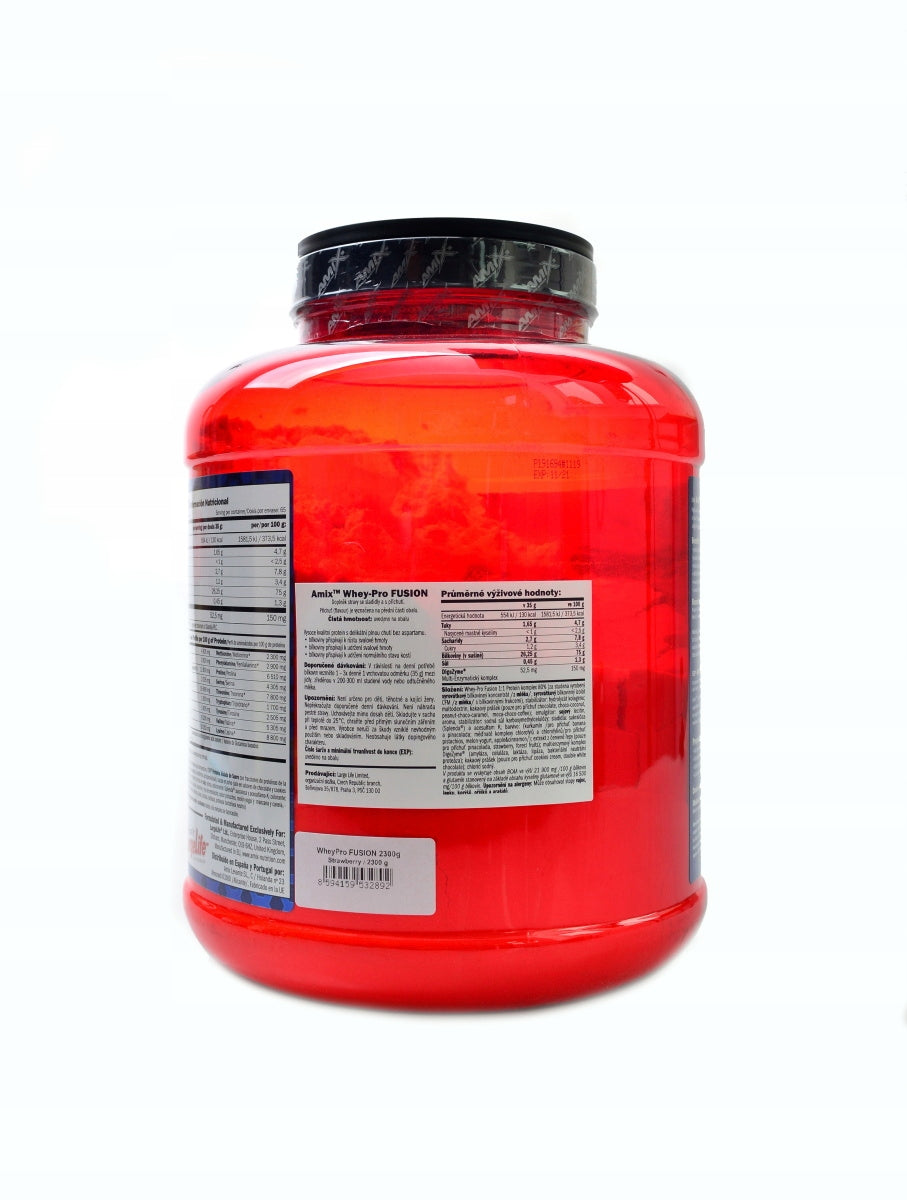 Amix WheyPro Fusion protein 2,3kg mango ananas Expiration date not specified