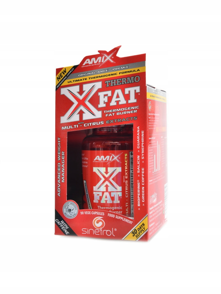 Amix X-Fat Thermogenic Fat Burner 2 x 90cps DUOPACK Packaging status original