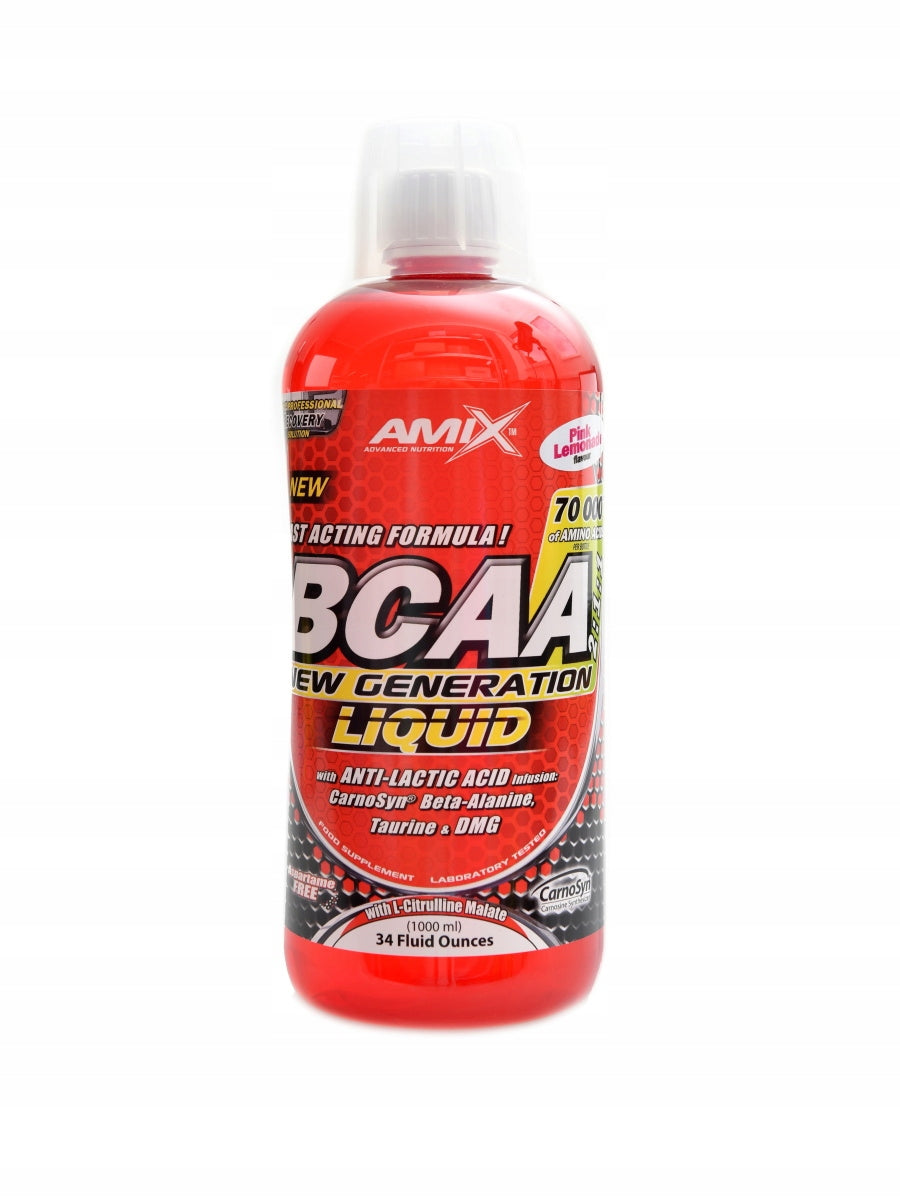 Amix nutrition BCAA New Generation 1500 ml malina Packaging status original