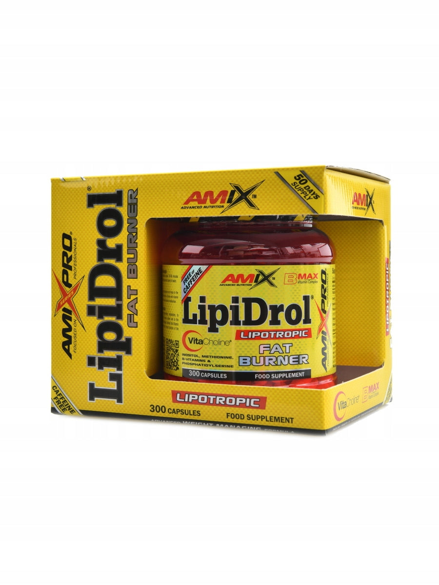 AmixPro Lipidrol fat burner plus 2 x 300 kapslí DUOPACK Packaging status original