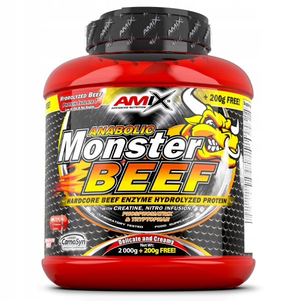 Anabolic Monster BEEF 90% Protein 2200g vanilla lime