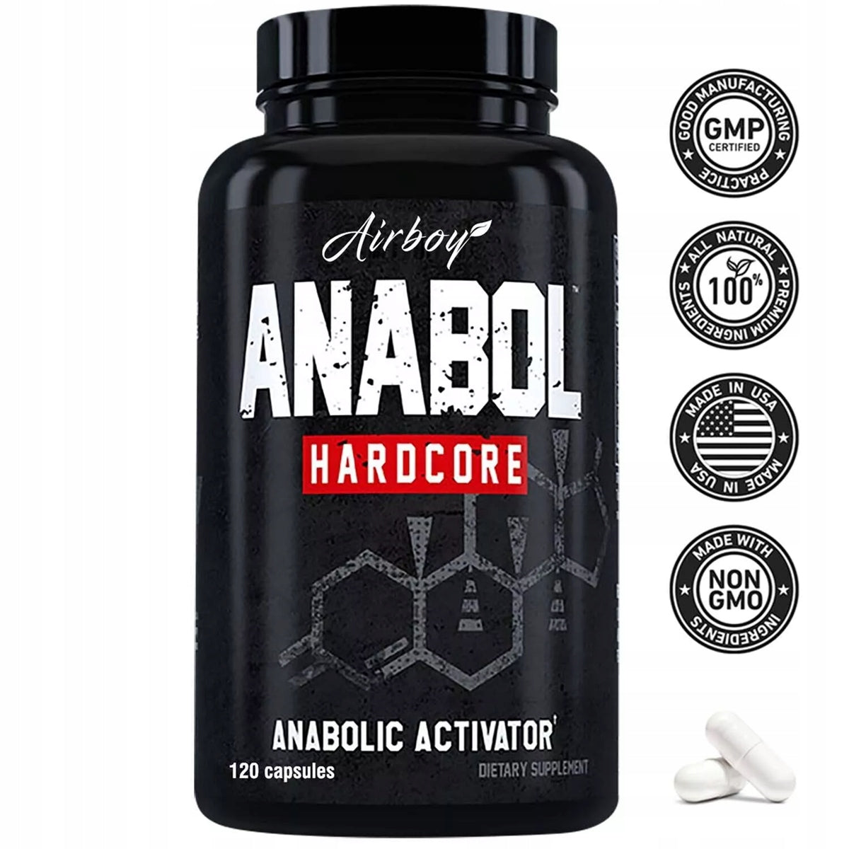 Anabolic activator - testosterone muscle booster, strength, energy,... EAN (GTIN) 074283233998