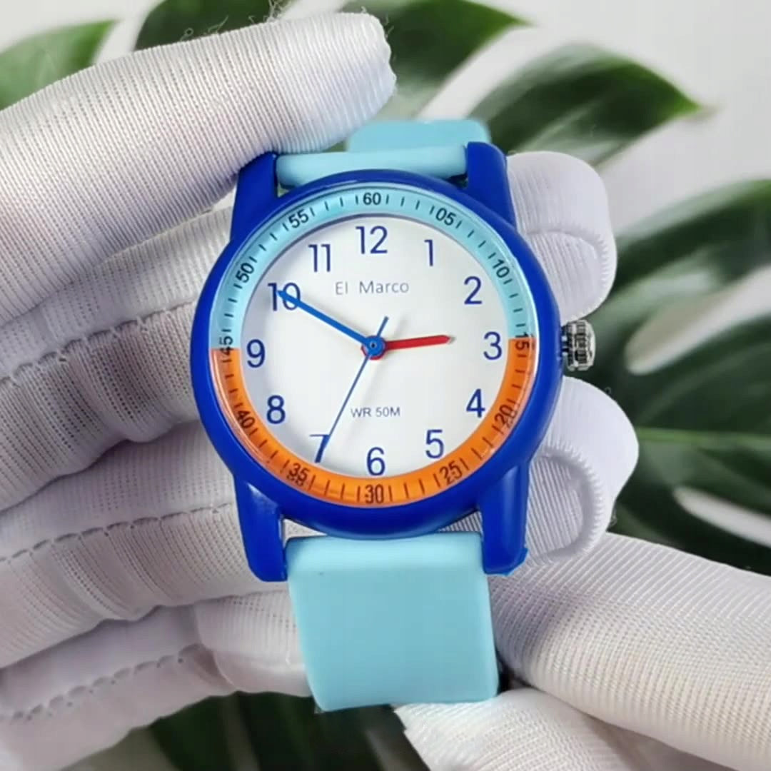 Analog Watch for Children in 4+ Years Waterproof Brand no brand