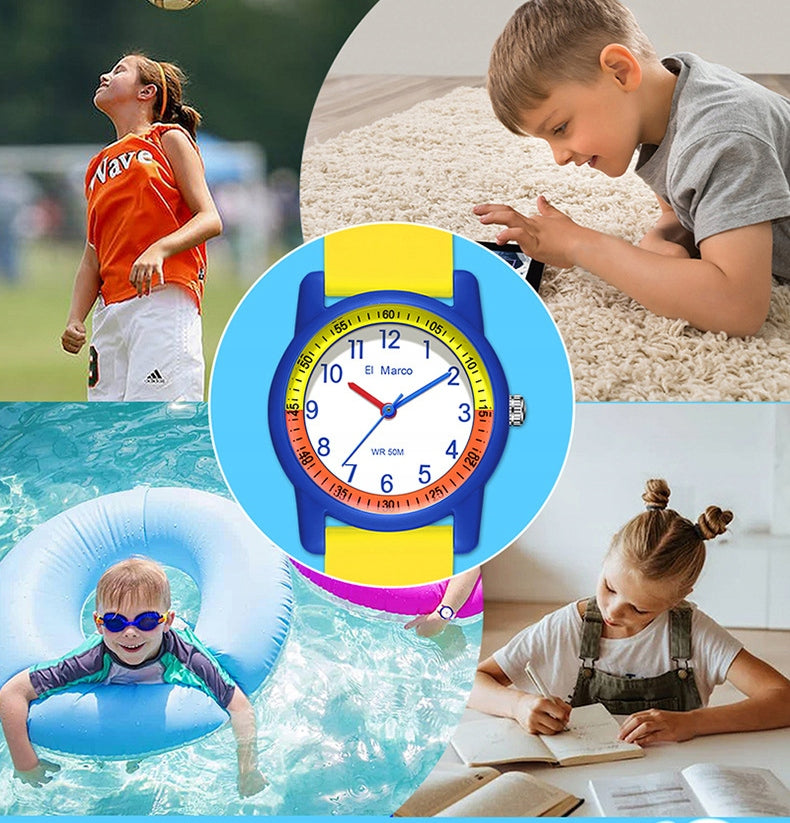 Analog Watch for Children in 4+ Years Waterproof EAN (GTIN) 0737041187970