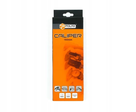 Analog metal caliper 150mm POLAX 38-040 Maximum measurement range 150 mm