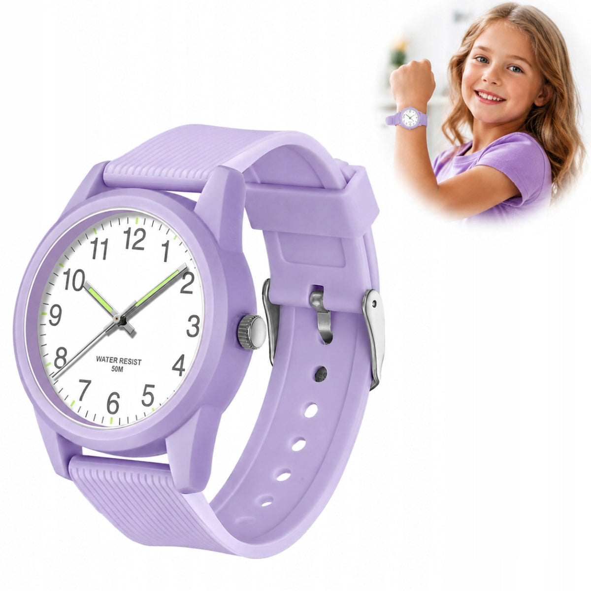 Analog watch for children in 4+ years Waterproof NEW 2026