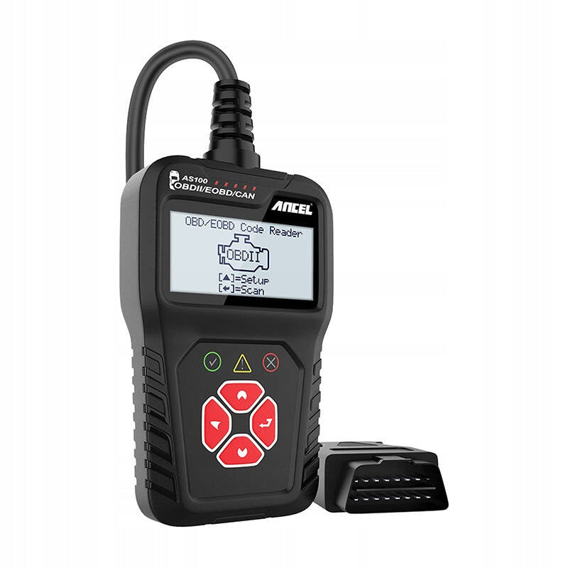 Ancel AS100 AC100 Car Scanner OBD2 Diagnostic Tester EOBD LCD Manufacturer code AS100/AC100