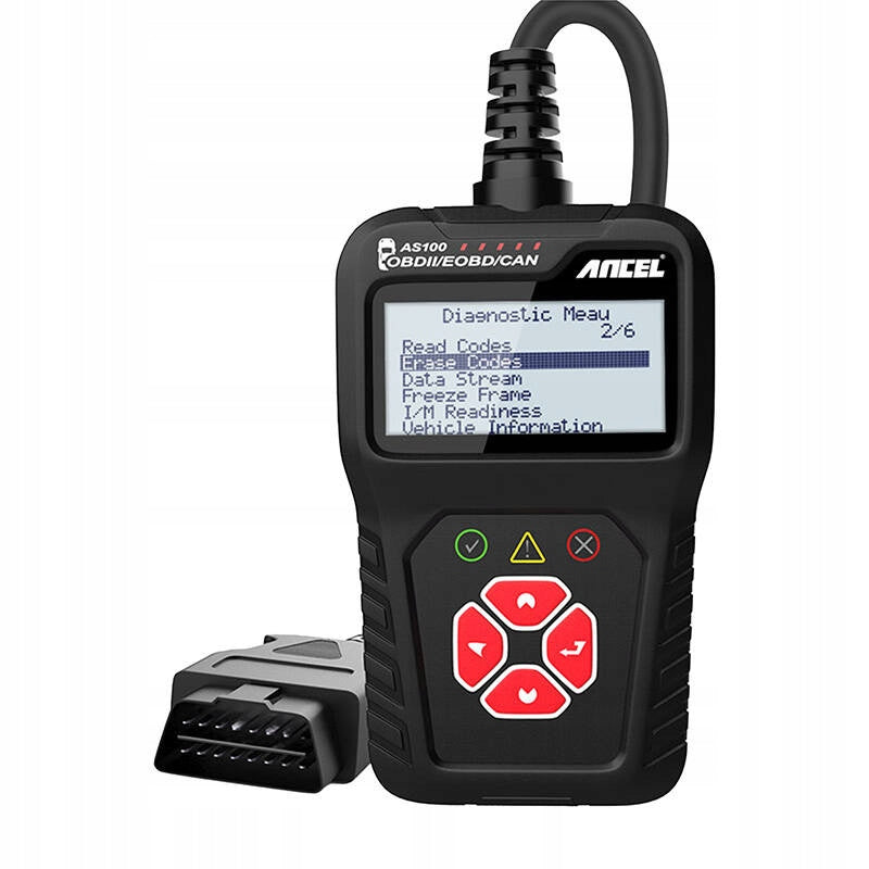 Ancel AS100 AC100 Car Scanner OBD2 Diagnostic Tester EOBD LCD