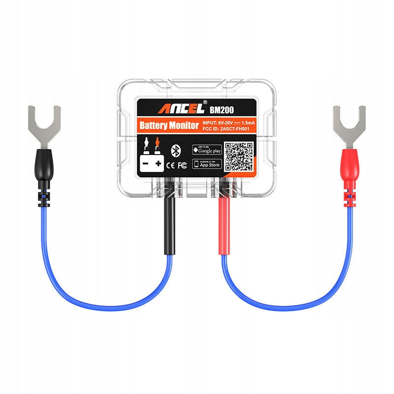 Ancel BM200 Wireless Battery Tester For Car Bluetooth 6-20V DC Brand ANCEL