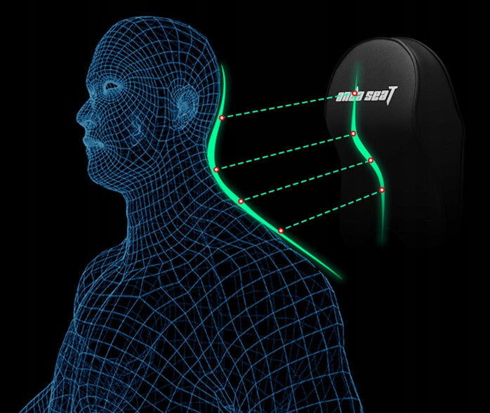 Anda Seat Head Cushion for Orthopedic Neck Gaming Chairs Model Poduszka pod głowę Anda Seat do foteli gamingowych