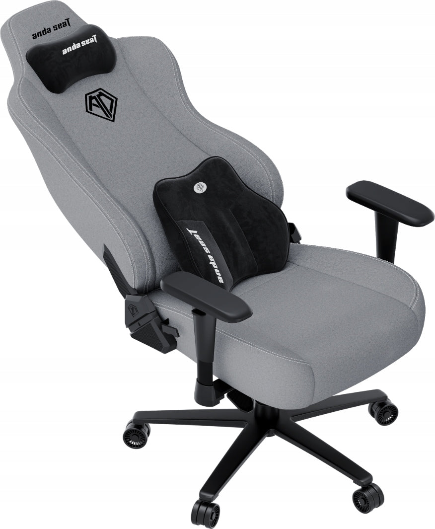 Anda Seat Novis Plus XL Grey Swivel Gaming Chair Furniture depth 72 cm