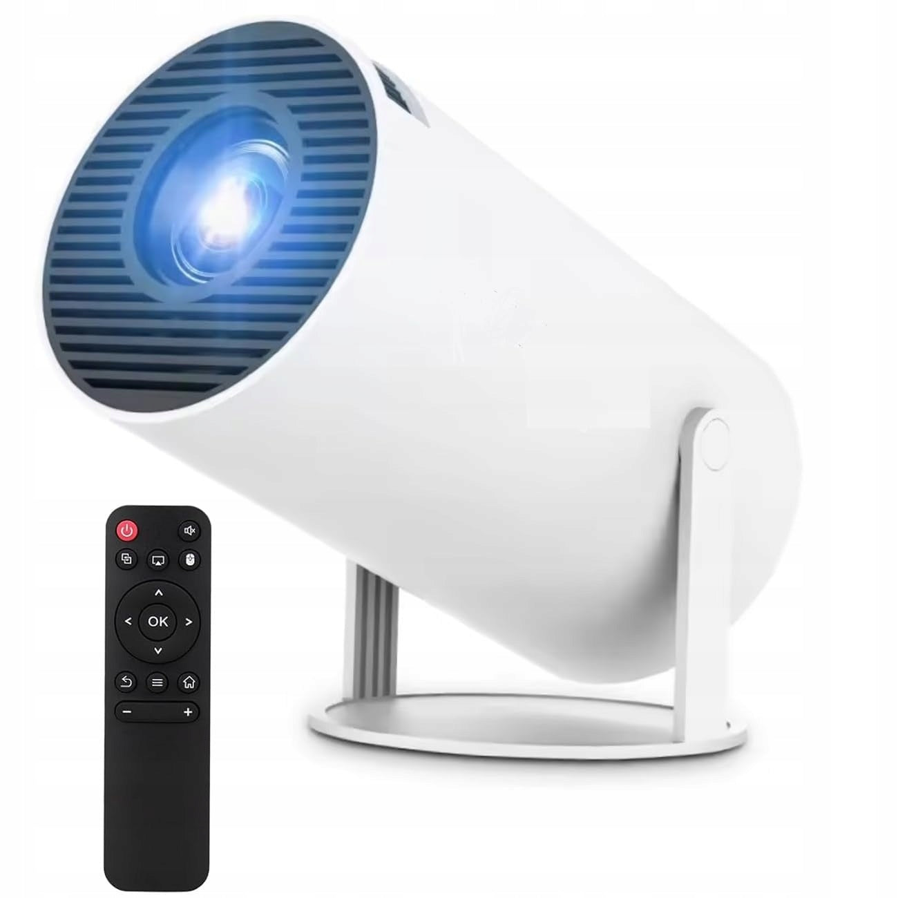 Android Projector 4K WIFI Portable Smart Tv Full HD Rotary