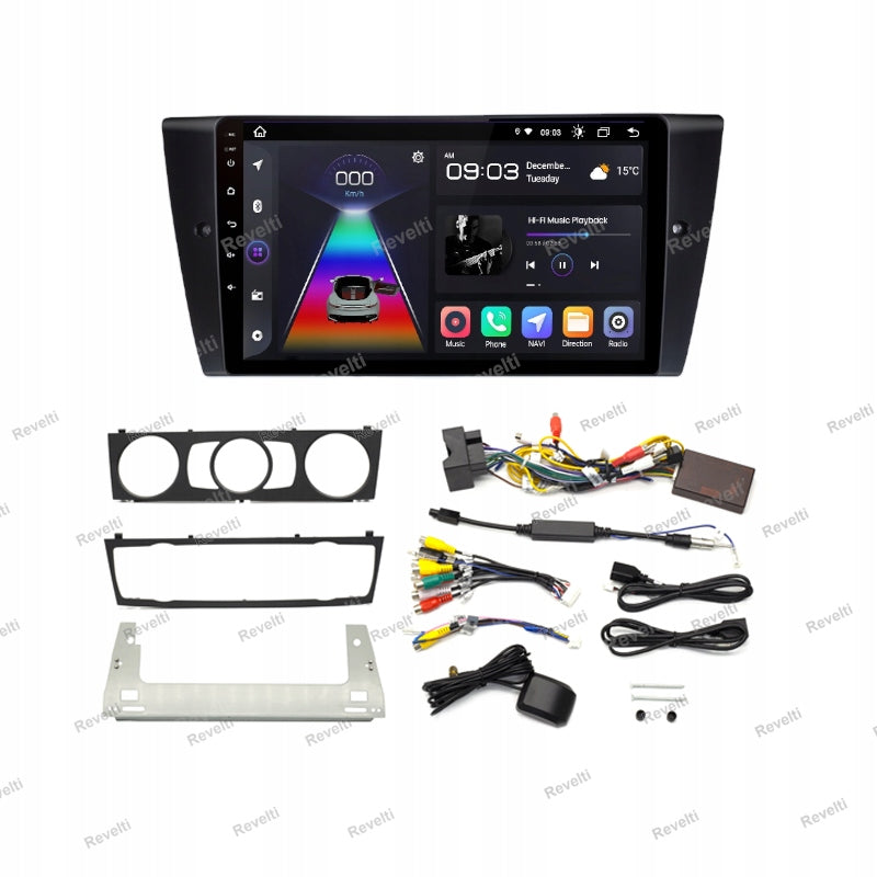 Android Radio BMW E90 E91 E92 E93 Wireless Carplay Android Auto Wi-Fi Packaging status original