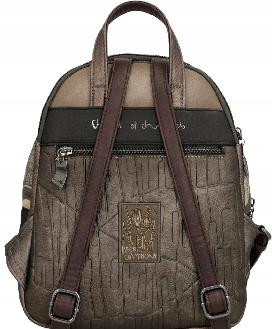 Anekke city backpack medium three-chamber Tulip Orchestra A196 Brand Anekke