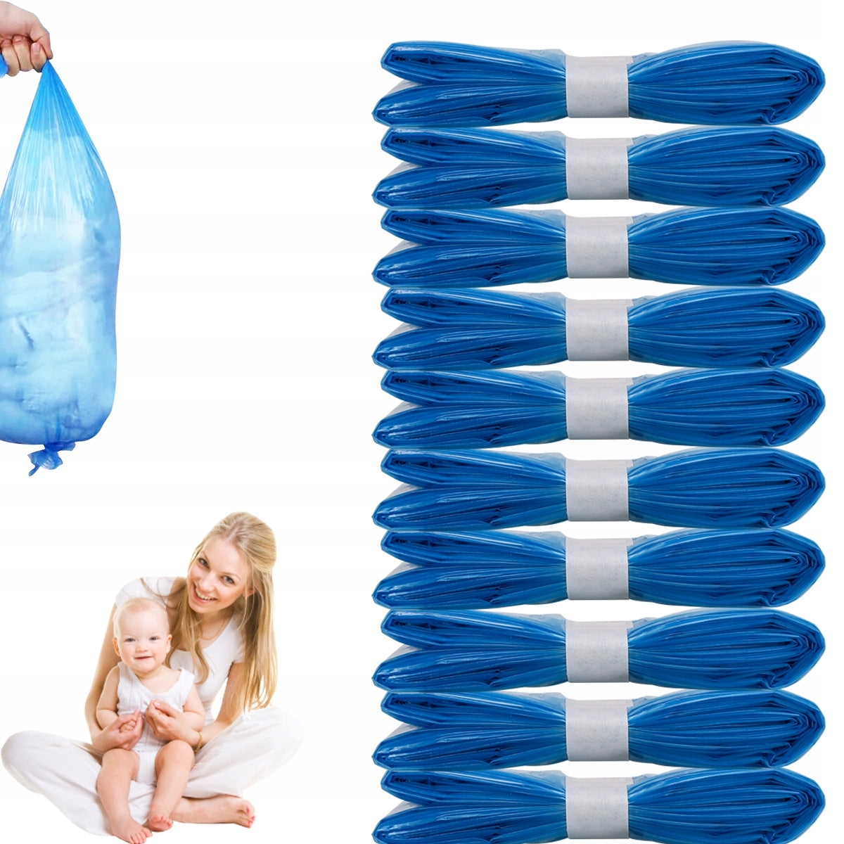 Angelcare Diaper Basket Cartridge 12 Pack CE