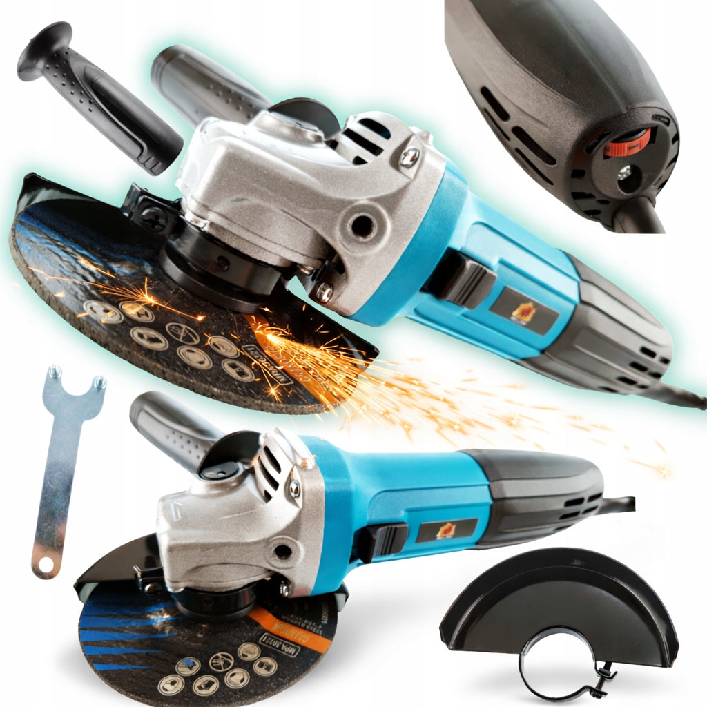 Angle Grinder 1350W 125mm Rotation Adjustment 6 Degree 11000rpm Strong