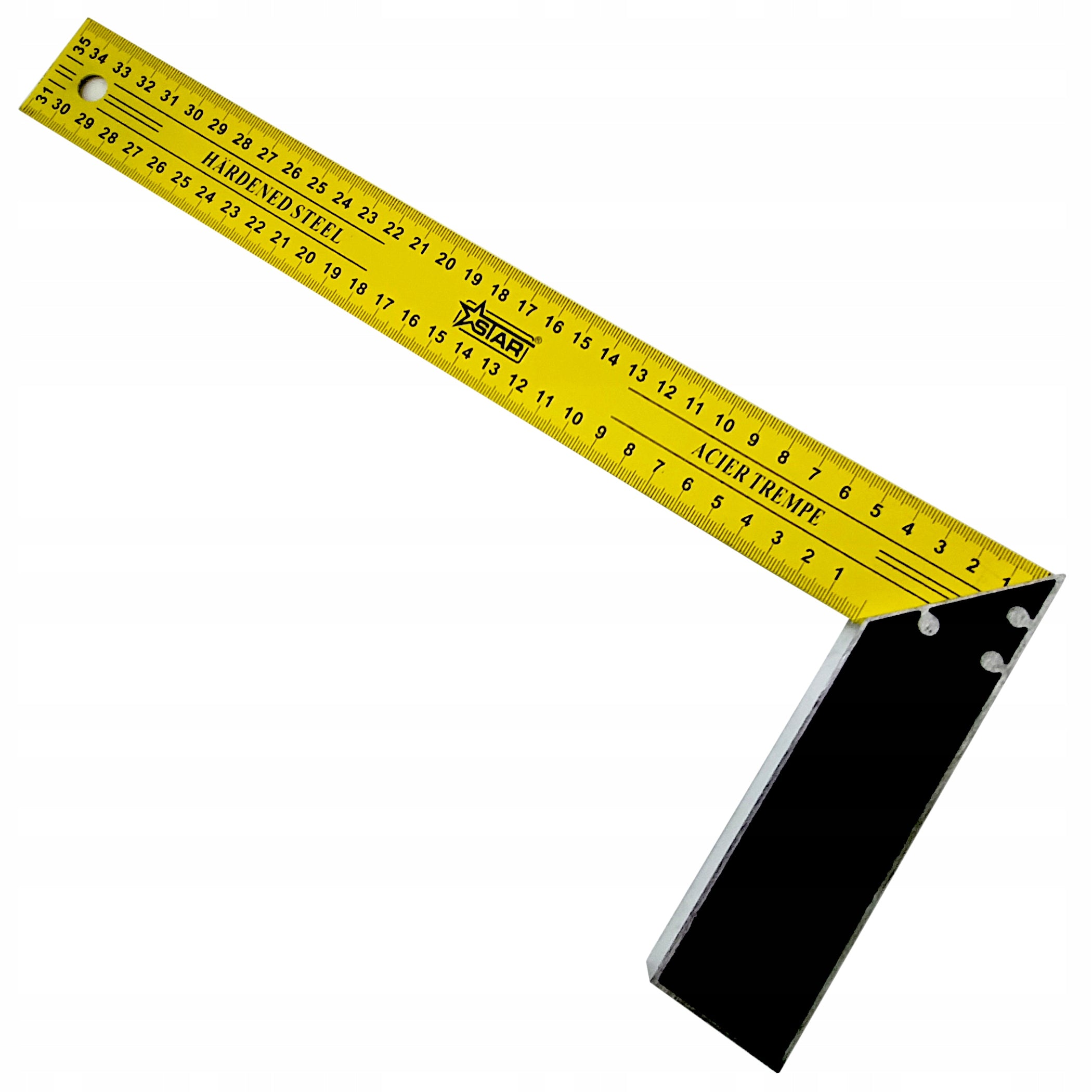 Angle steel 350 mm non-slip handle hardened steel STAR 62-0679