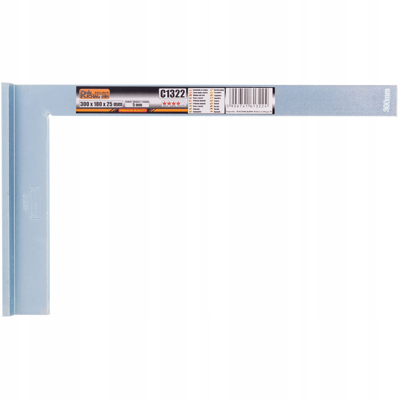 Angle with foot 150x100x20mm Richmann C1321 Length (mm) 150
