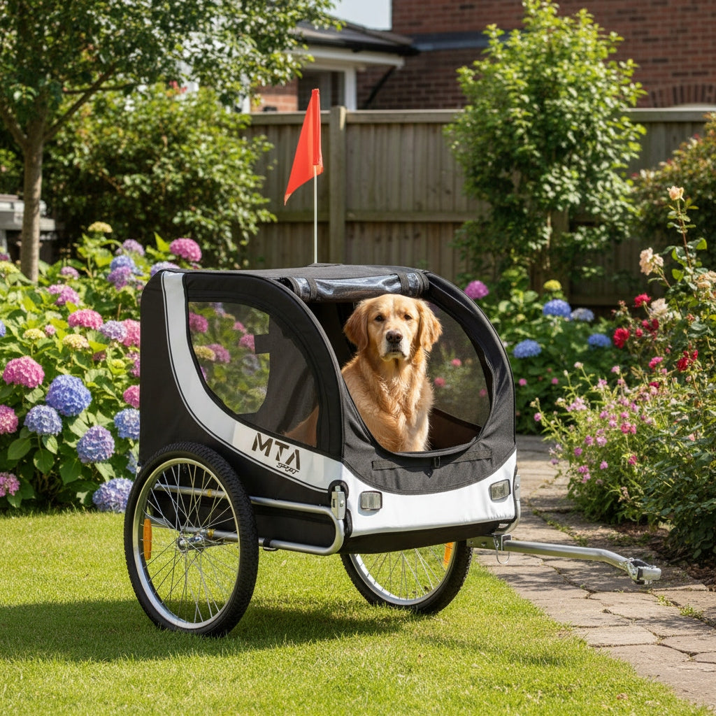 Animal BICYCLE TRAILER LARGE XXL dog cat transport trolley HQ Packaging status original