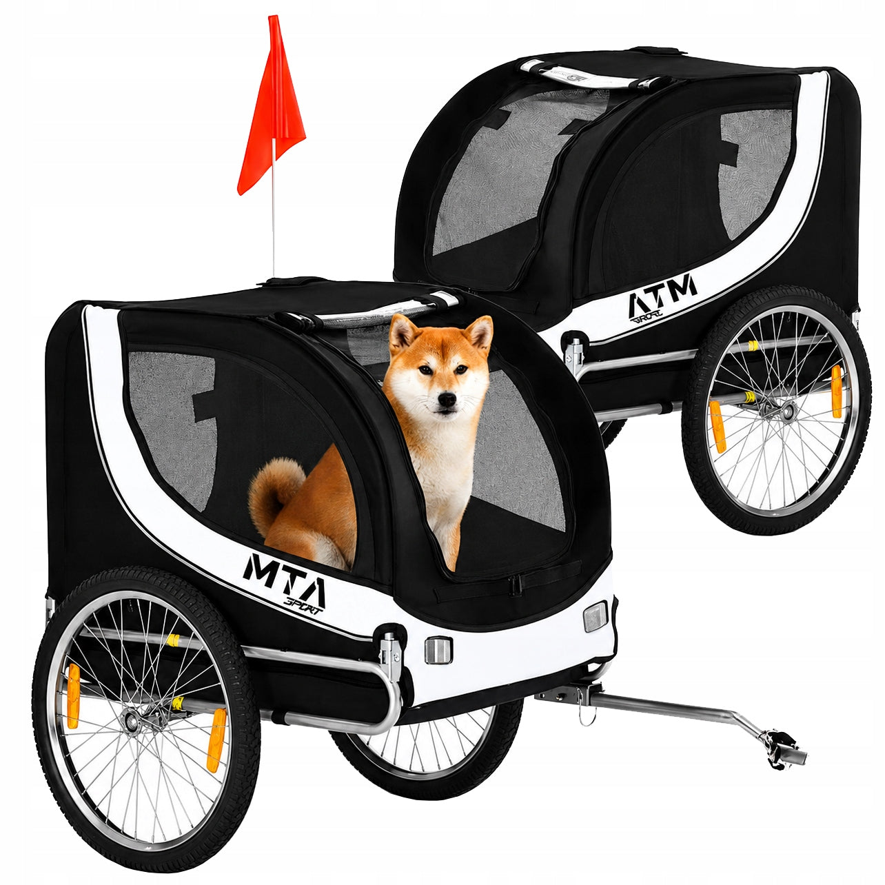Animal BICYCLE TRAILER LARGE XXL dog cat transport trolley HQ