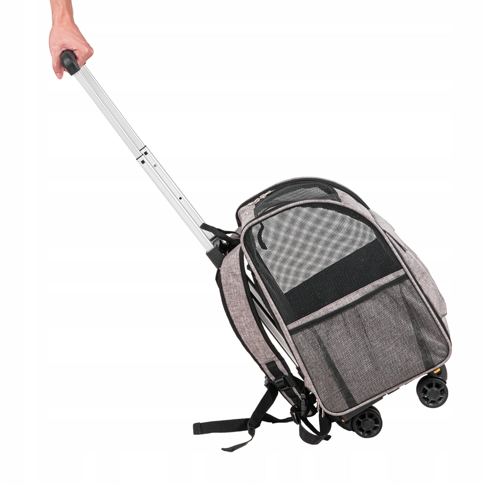 Animal Carrier Load Capacity 8,1KG On Wheels Animal Transporter Product height 28 cm