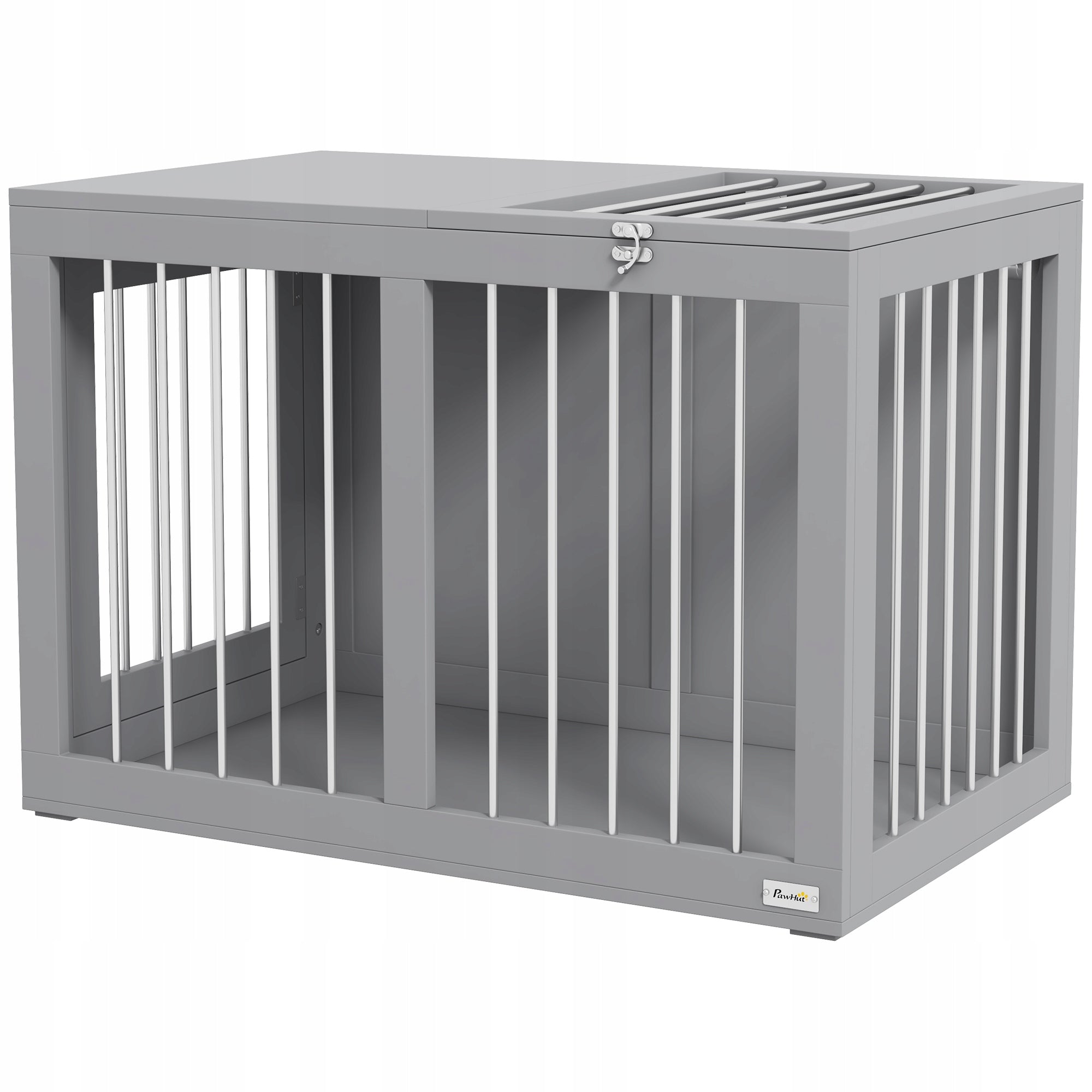Animal Dog Cage Grey with Door Playpen Buda Cottage 80x50x56,5cm Manufacturer code D02-136V00GY