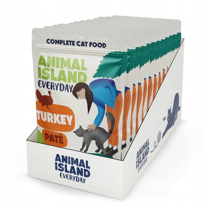 Animal Island Turkey Pate 100g Packaging type sachet