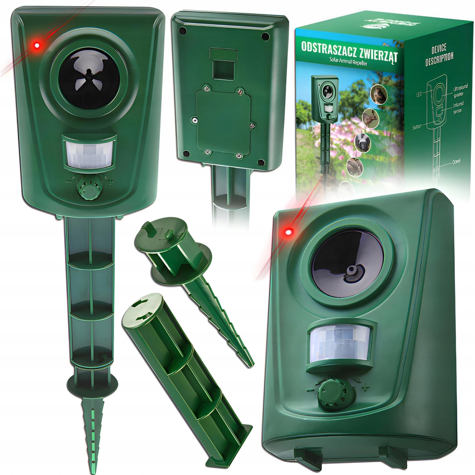 Animal Repellent CATS DOGS BIRDS WILD MICE DOGS Battery Operated POWERFUL