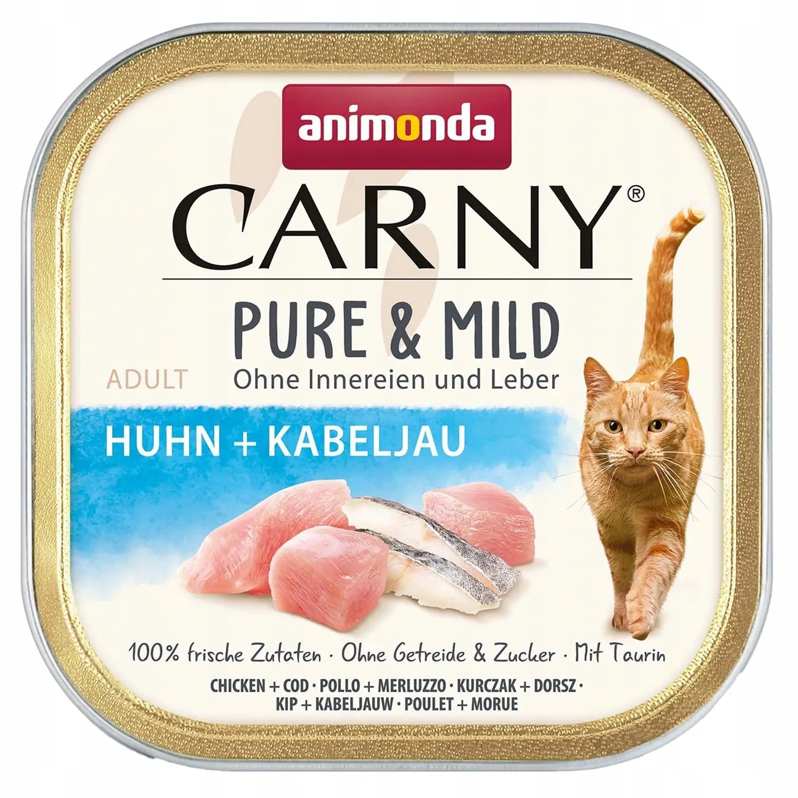 Animonda Carny Adult Pure & Mild Chicken Cod 100g