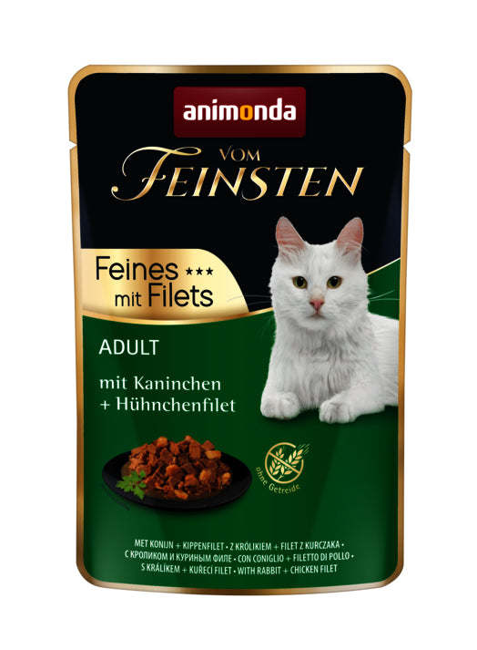 Animonda Feines wet cat food sachet - 85g rabbit and chicken Manufacturer code 83065