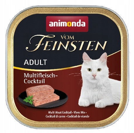 Animonda Vom Feinsten Adult Wet Cat Food Meat Cocktail 100g Brand Animonda