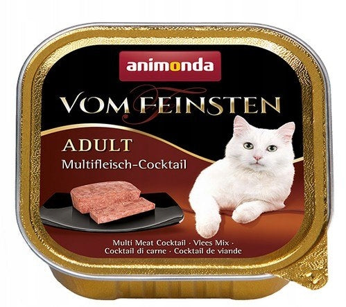 Animonda Vom Feinsten Adult Wet Cat Food Meat Cocktail 100g Manufacturer code 4017721834414
