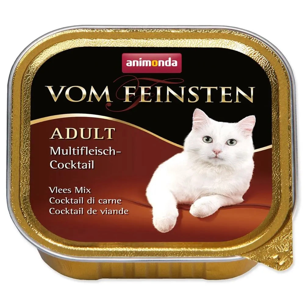 Animonda Vom Feinsten Adult Wet Cat Food Meat Cocktail 100g