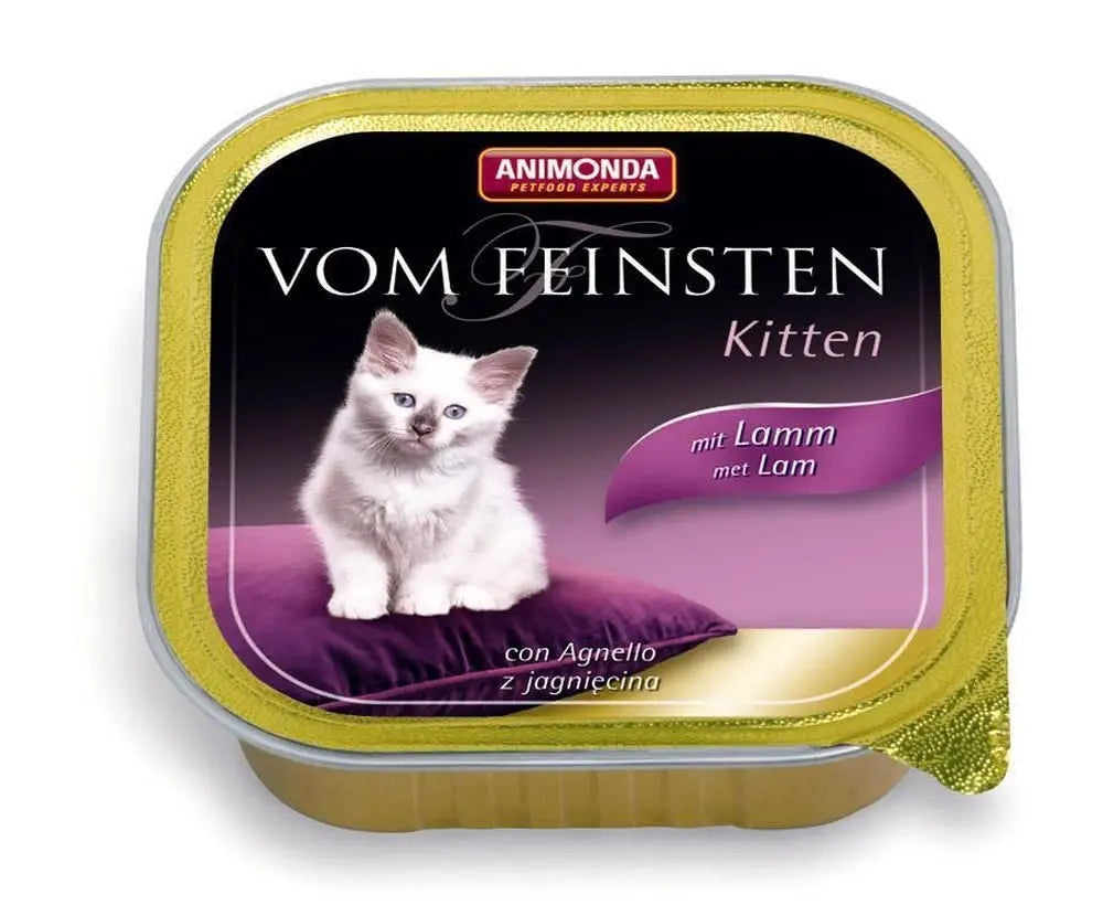 Animonda Vom Feinsten Kitten wet food for kittens lamb 100g Brand Animonda