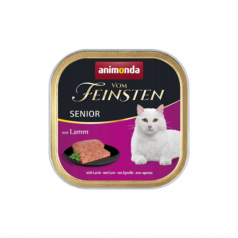 Animonda vom Feinsten Cat Senior Cat Food with Lamb 100 g