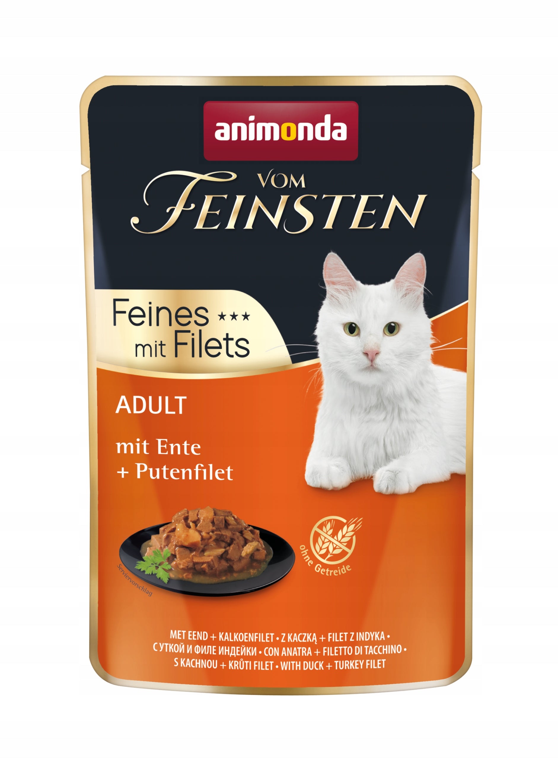 Animonda vom Feinsten Feines mit Filets SET 36x85g – MIX of flavours Packaging status original
