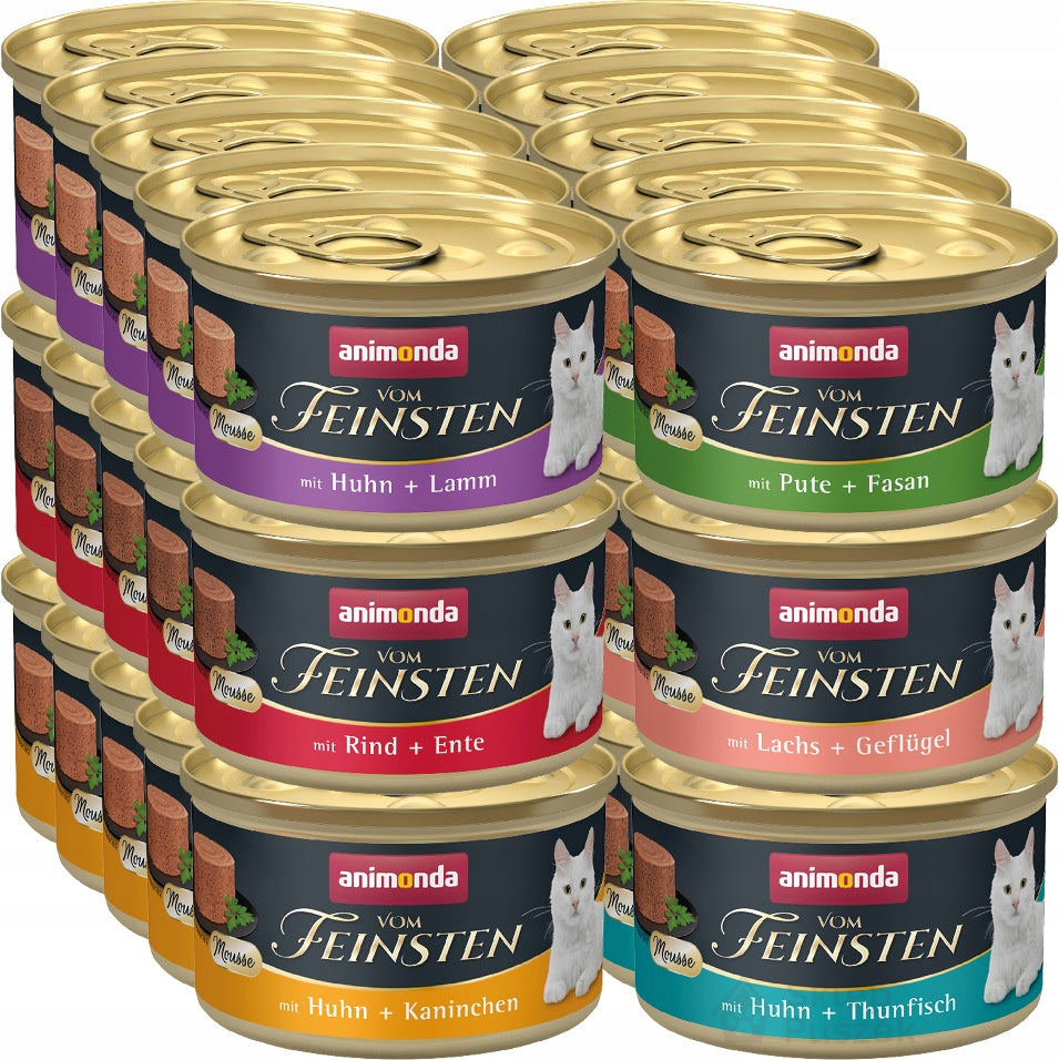 Animonda vom Feinsten Mousse can SET 36x85g – MIX of all flavors