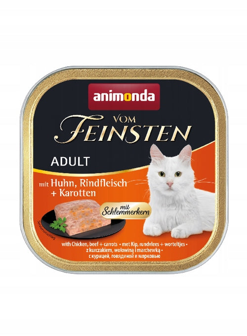Animonda vom Feinsten WITH STUFFING Adult tray SET 36x100g – MIX OF flavours Brand Animonda