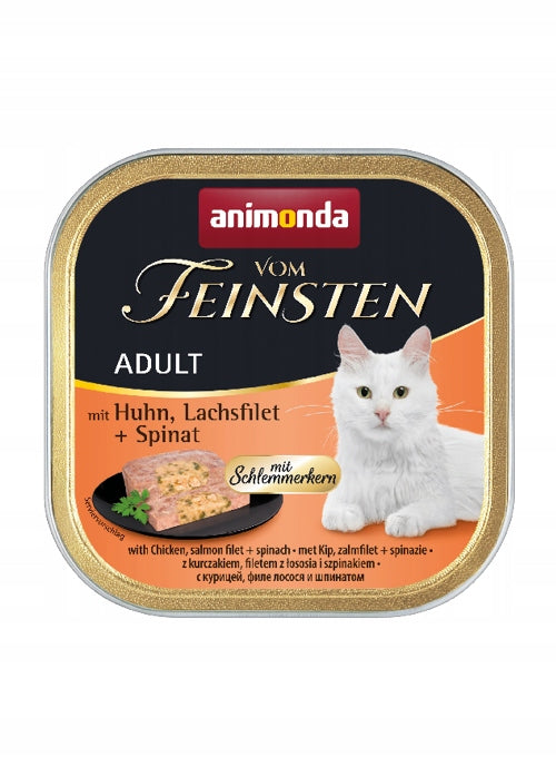Animonda vom Feinsten WITH STUFFING Adult tray SET 36x100g – MIX OF flavours Packaging status original