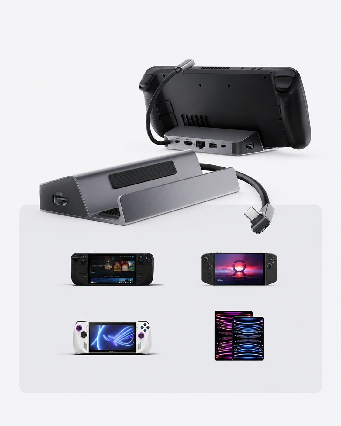 Anker Charging Station for Steam Deck/ROG Ally, 6-in-1 Charging Station Manufacturer code A83S1