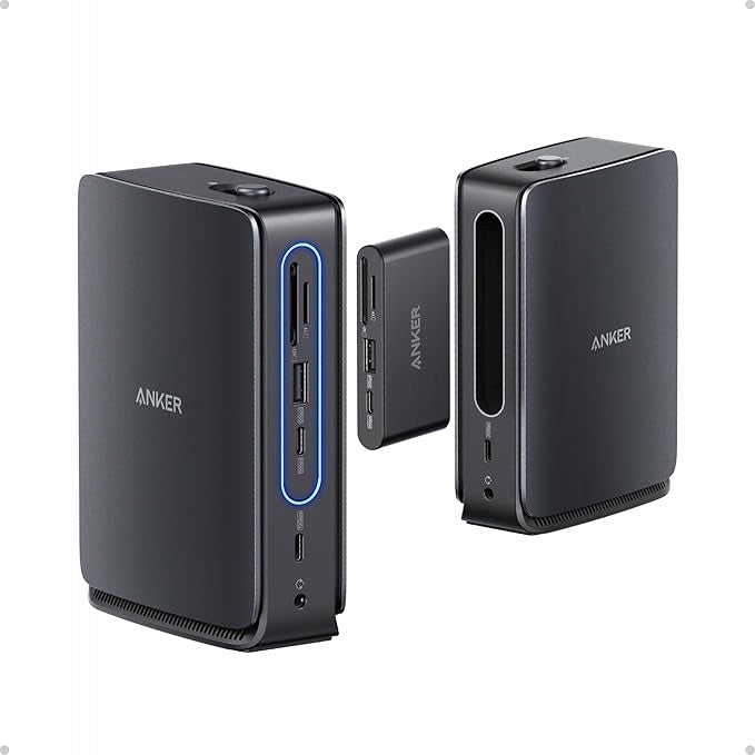 Anker Nano dokovací stanice 13v1 USB C trojitý displej HDMI DP Ethernet