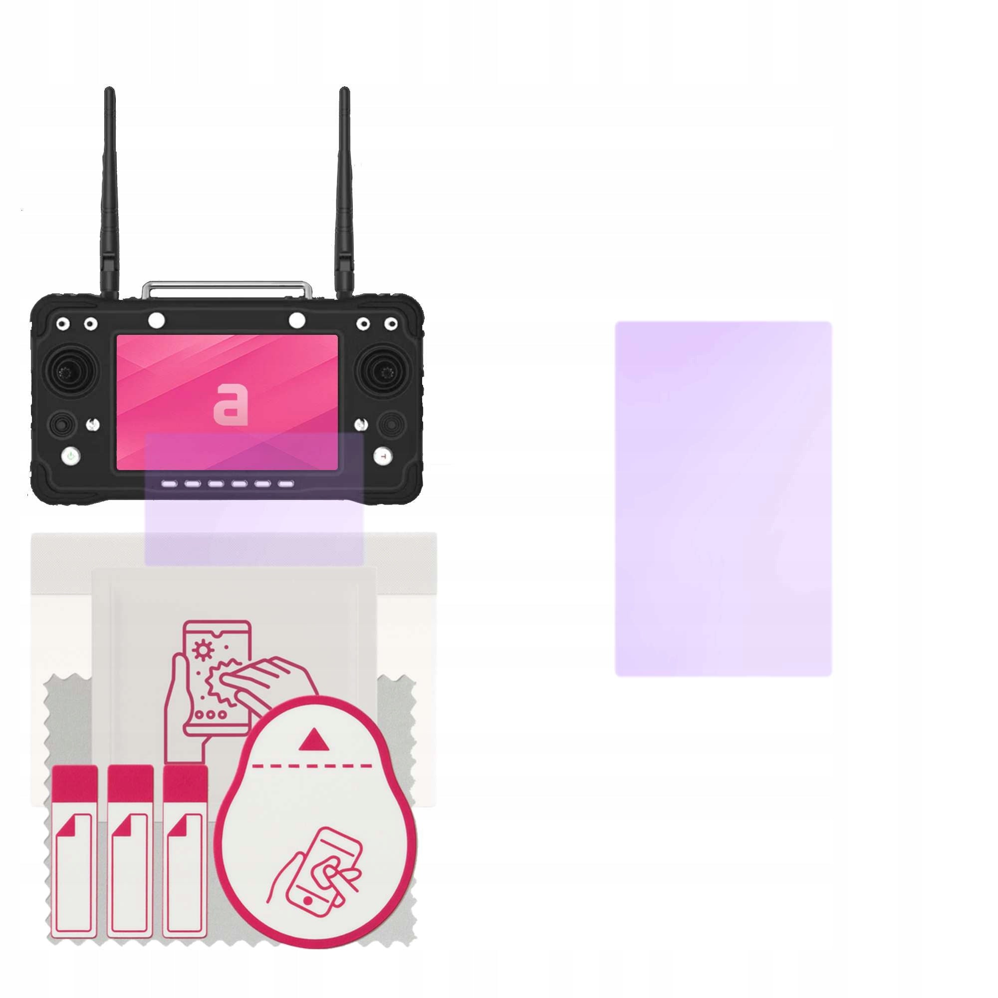Anti-Blue 9H Screen Hybrid Glass for Skydroid H16