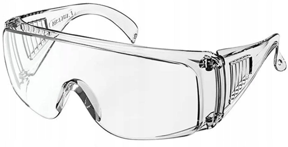 Anti-Chipping Glasses WORK GOGGLES PROTECTIVE Panoramic Colorless
