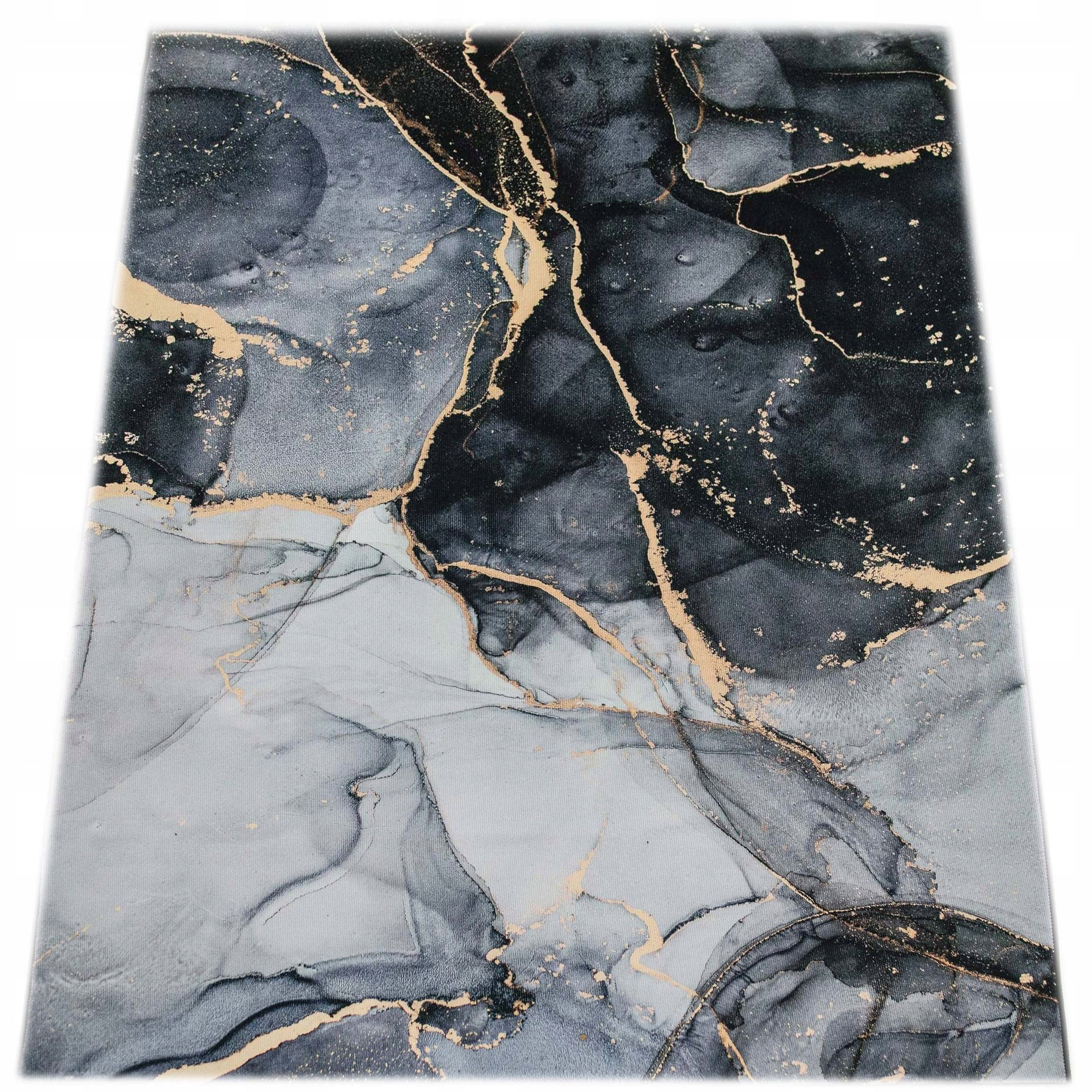 Anti-Slip Carpet For Living Room Bedroom Marble Flat Light 2x3 m