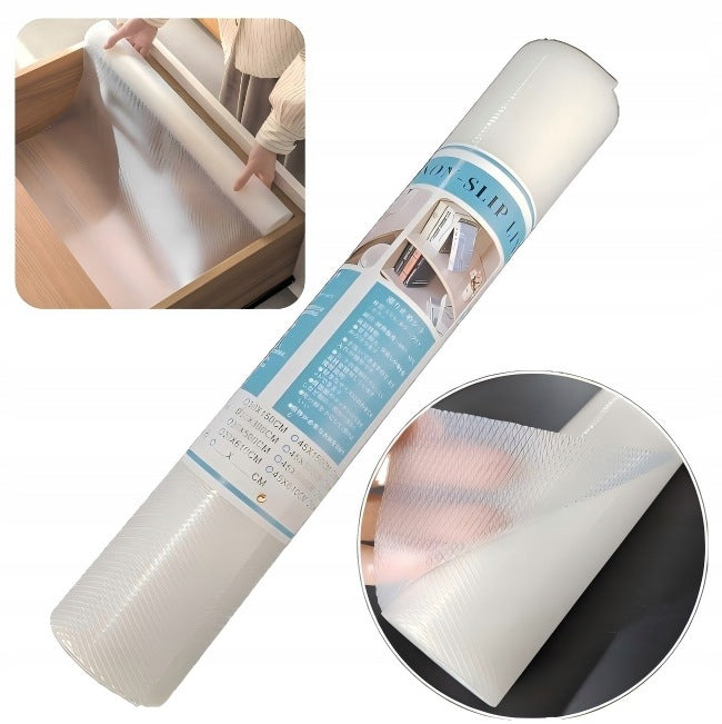 Anti-Slip Drawer Liner, Protective Shelf Mat, Thick Roll 500x50 cm