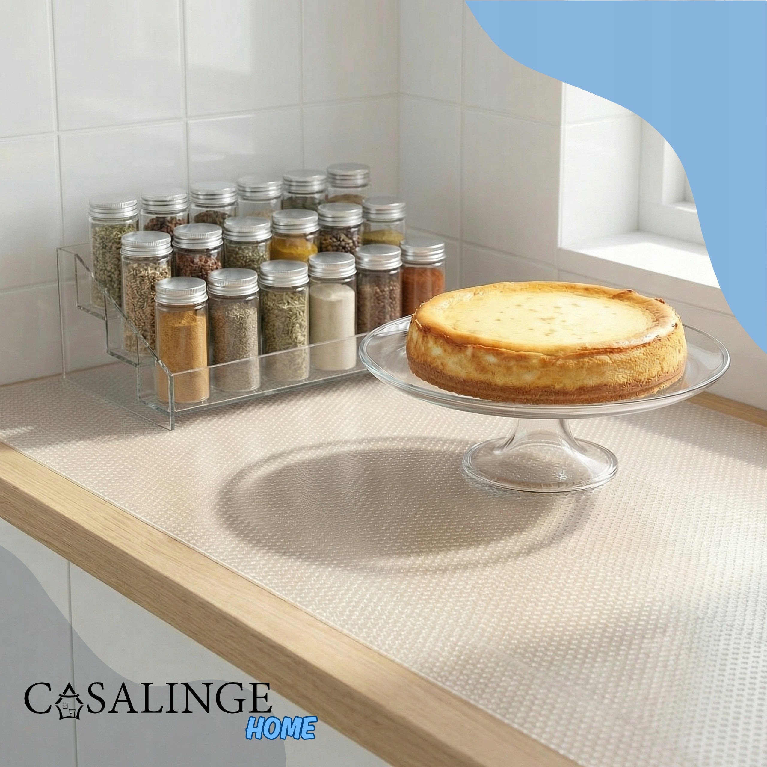 Anti-Slip Mat For Drawers Protective Cabinets 300x50 Cabinet Pad Large Brand Casalinge