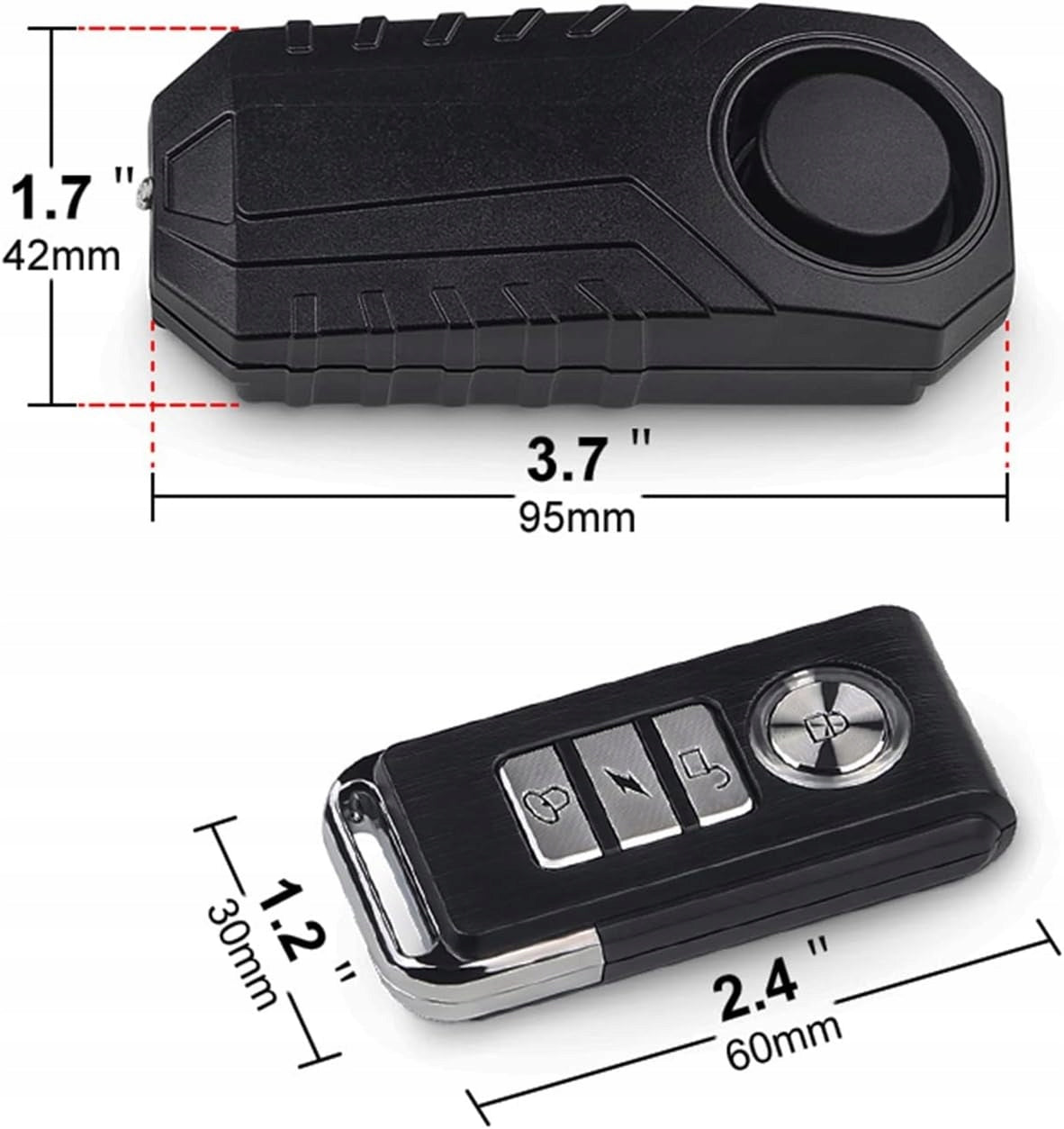 Anti-Theft Bicycle Alarm for Remote Control with Remote Control for Electric Bike Kind alarm