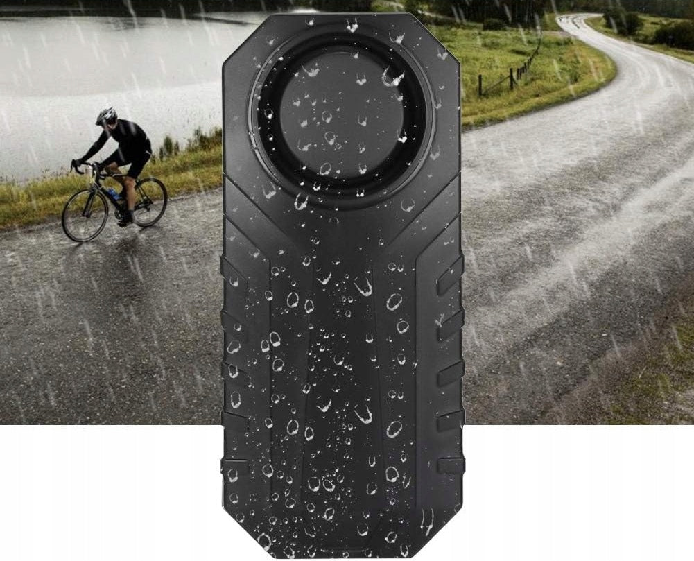 Anti-Theft Bicycle Alarm for Remote Control with Remote Control for Electric Bike Mounting location under saddle