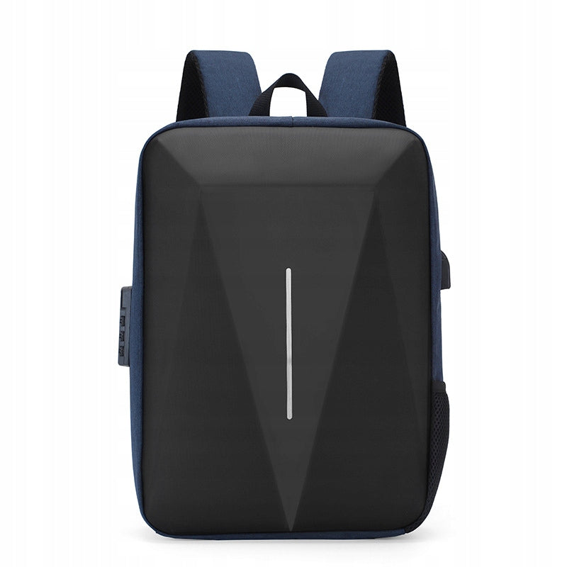 Anti-Theft Business Backpack With Shell Stiffened For Laptop Spacious